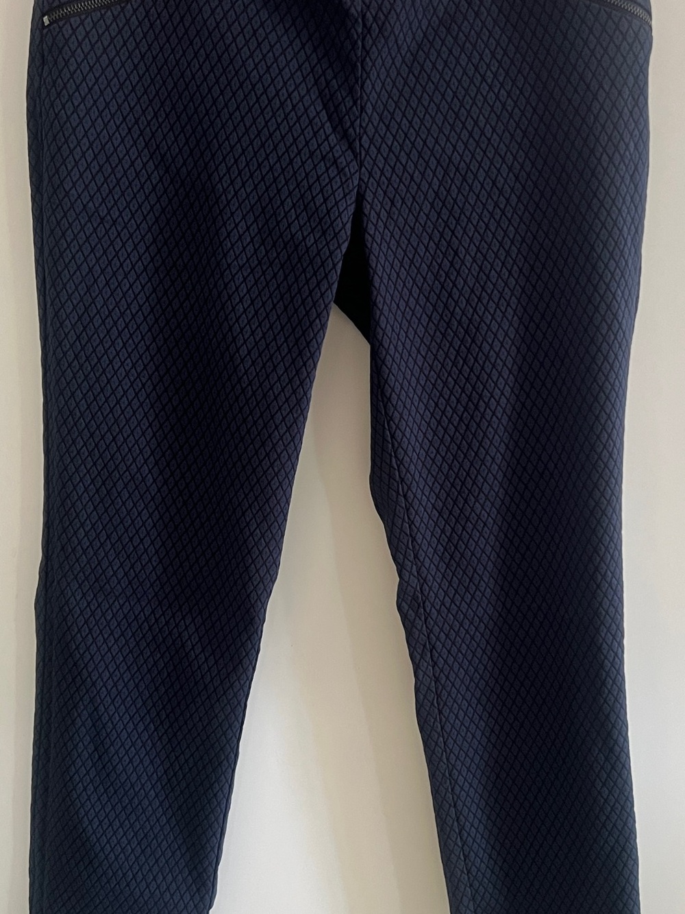 Van Heusen Navy Quilted Corduroy Women's Pants
